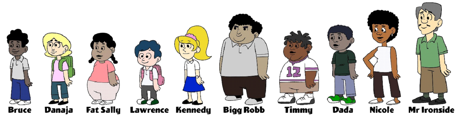 Fat Fructose Children Characters